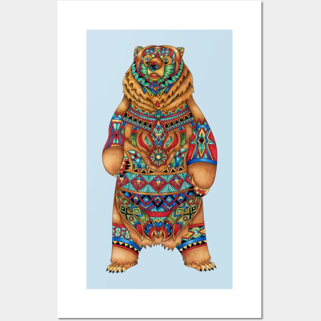 Bear Graphic Wall Art by Mako Design 